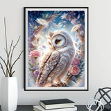 Owl 5d Diy Diamond Painting Kits UK Handwork Hobby FL3652