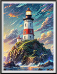 Lighthouse 5d Diy Diamond Painting Kits UK Handwork Hobby FL2192