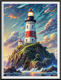 Lighthouse 5d Diy Diamond Painting Kits UK Handwork Hobby FL2192