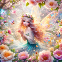 Fairy 5d Diy Diamond Painting Kits UK Handwork Hobby FL3078