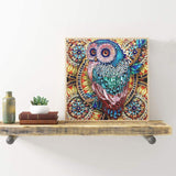 30*30cm Special Shape Owl 5d Diy Diamond Painting Kits UK HD5001