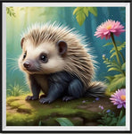 Hedgehog 5d Diy Diamond Painting Kits UK Handwork Hobby FL8688