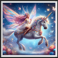 Unicorn 5d Diy Diamond Painting Kits UK Handwork Hobby FL7512