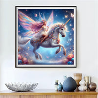 Unicorn 5d Diy Diamond Painting Kits UK Handwork Hobby FL7512
