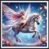 Unicorn 5d Diy Diamond Painting Kits UK Handwork Hobby FL7512