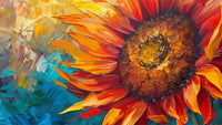 Sunflower 5d Diy Diamond Painting Kits UK Handwork Hobby FL9764