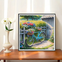 Bicycle 5d Diy Diamond Painting Kits UK Handwork Hobby FL6380