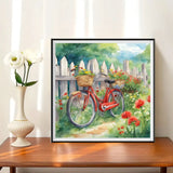 Bicycle 5d Diy Diamond Painting Kits UK Handwork Hobby FL6494