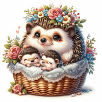 Hedgehog 5d Diy Diamond Painting Kits UK Handwork Hobby FL3311