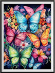 Butterfly 5d Diy Diamond Painting Kits UK Handwork Hobby FL5061
