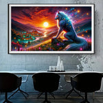 Wolf 5d Diy Diamond Painting Kits UK Handwork Hobby FL8324