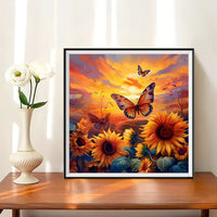 Sunflower 5d Diy Diamond Painting Kits UK Handwork Hobby FL9991