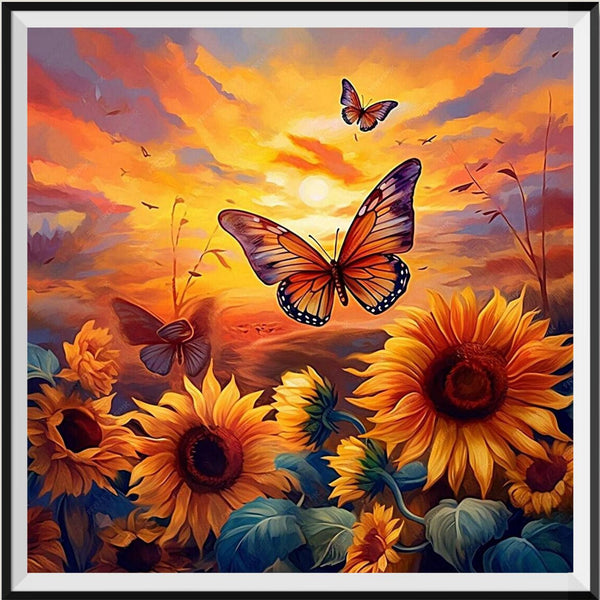 Sunflower 5d Diy Diamond Painting Kits UK Handwork Hobby FL9991