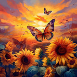 Sunflower 5d Diy Diamond Painting Kits UK Handwork Hobby FL9991