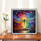 Dragongfly 5d Diy Diamond Painting Kits UK Handwork Hobby FL5136