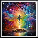 Dragongfly 5d Diy Diamond Painting Kits UK Handwork Hobby FL5136