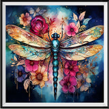 Dragongfly 5d Diy Diamond Painting Kits UK Handwork Hobby FL5137