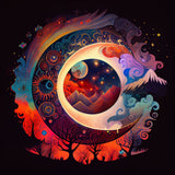 Moon 5d Diy Diamond Painting Kits UK Handwork Hobby FL6342