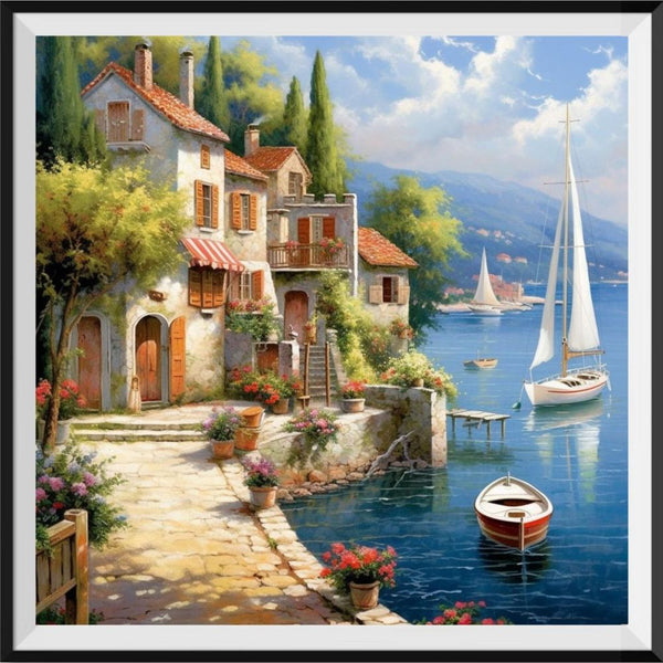 Victoriasmoon Landscape 5d Diy Diamond Painting Kits Uk For Sale 