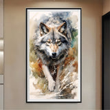 Wolf 5d Diy Diamond Painting Kits UK Handwork Hobby FL8331