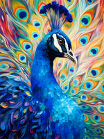 Peacock 5d Diy Diamond Painting Kits UK Handwork Hobby FL8641