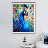 Peacock 5d Diy Diamond Painting Kits UK Handwork Hobby FL8641