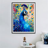 Peacock 5d Diy Diamond Painting Kits UK Handwork Hobby FL8641