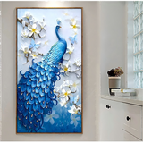 Peacock 5d Diy Diamond Painting Kits UK Handwork Hobby VM1367