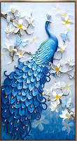 Peacock 5d Diy Diamond Painting Kits UK Handwork Hobby VM1367