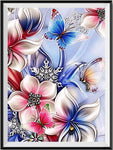 Flower 5d Diy Diamond Painting Kits UK Handwork Hobby VM932