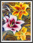 Flower 5d Diy Diamond Painting Kits UK VM71861