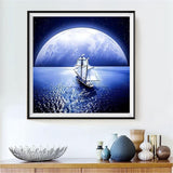 Moon 5d Diy Diamond Painting Kits UK Handwork Hobby VM8136