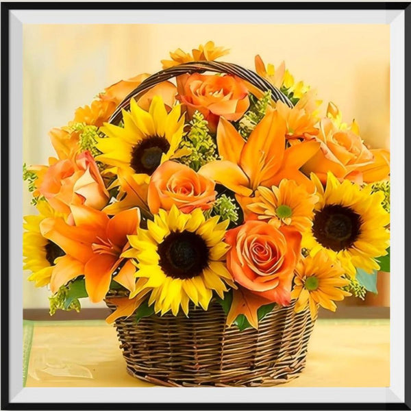 Sunflower 5d Diy Diamond Painting Kits UK Handwork Hobby VM4004