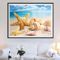 Beach 5d Diy Diamond Painting Kits UK Handwork Hobby VM9723