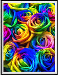 Rose 5d Diy Diamond Painting Kits UK Handwork Hobby FL9937