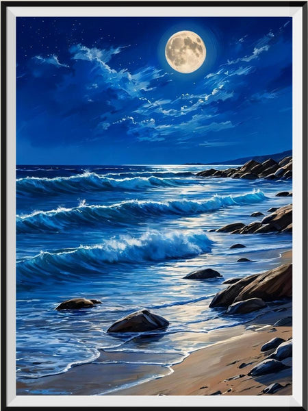 Beach 5d Diy Diamond Painting Kits UK Handwork Hobby FL6550