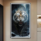 Tiger 5d Diy Diamond Painting Kits UK Handwork Hobby FL8078