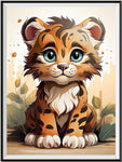 Tiger 5d Diy Diamond Painting Kits UK Handwork Hobby FL9865
