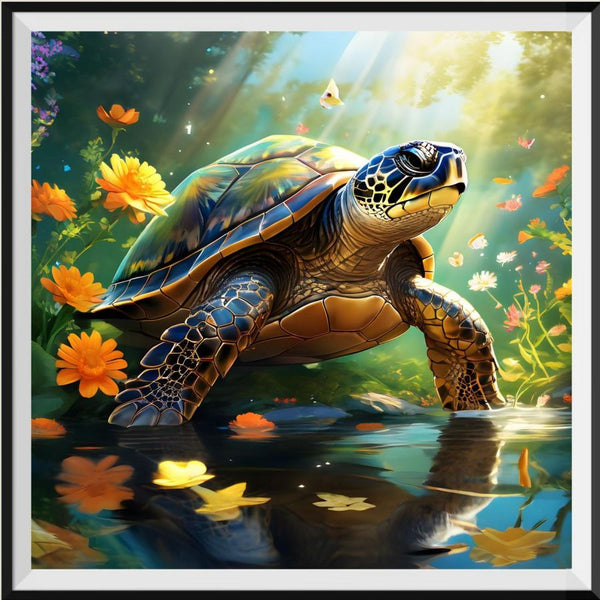 Tutle 5d Diy Diamond Painting Kits UK Handwork Hobby FL3241