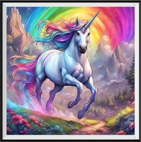 Unicorn 5d Diy Diamond Painting Kits UK Handwork Hobby FL7557