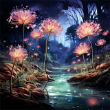 Dandelion 5d Diy Diamond Painting Kits UK Handwork Hobby FL5378