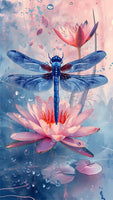 Dragongfly 5d Diy Diamond Painting Kits UK Handwork Hobby FL5120