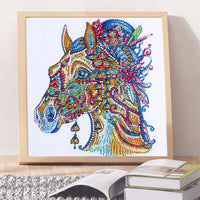 Special Shape Horse 5d Diy Diamond Painting Kits UK HD90075