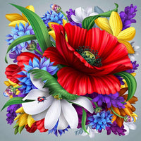 Flower 5d Diy Diamond Painting Kits UK Handwork Hobby IT1070472970