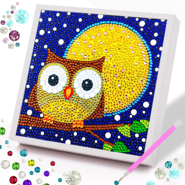 Easy For Kids Diamond Painting Kits Beginners Art Crafts With Frame DP –