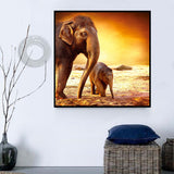 Elephant 5d Diy Diamond Painting Kits UK Handwork Hobby DS28548151