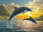 Dolphin 5d Diy Diamond Painting Kits UK Handwork Hobby DS55151083