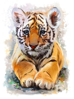 Tiger 5d Diy Diamond Painting Kits UK Handwork Hobby DS87491313