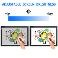 Portable Tracing LED Copy Board Light Box Ultra-Thin Adjustable USB Power For Drawing DT9004