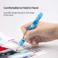 Handmade Resin Diamond Painting Pen With Glue Clay Various Tips DT9010